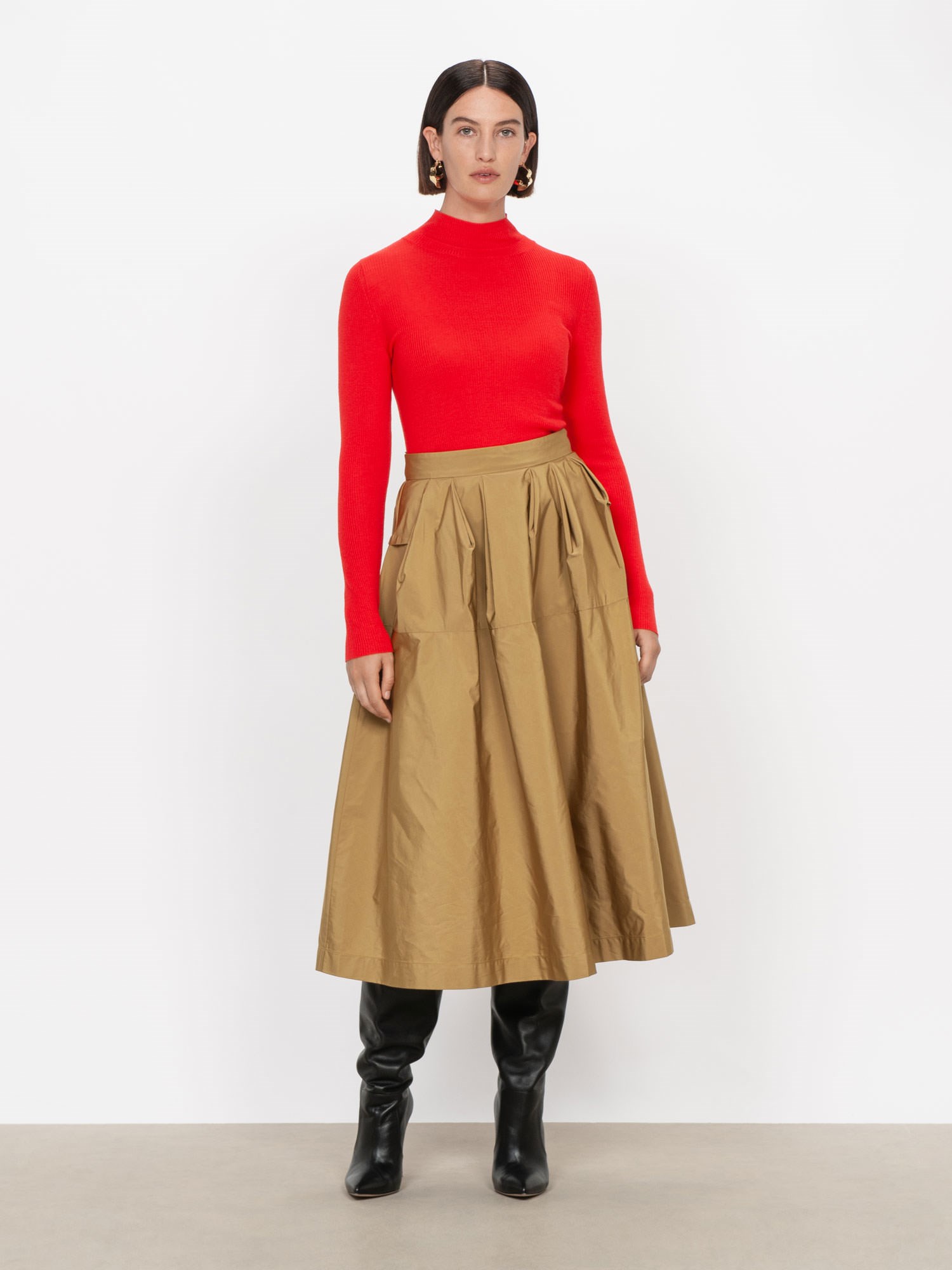 Tech Taffeta Skirt | Buy Skirts Online - Veronika Maine