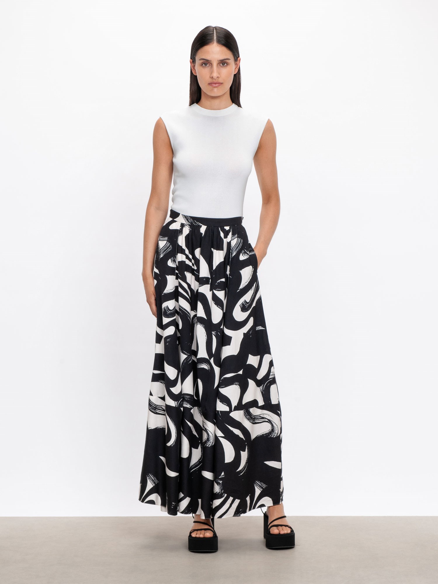 Libertine Wave Maxi Skirt | Buy Skirts Online - Veronika Maine