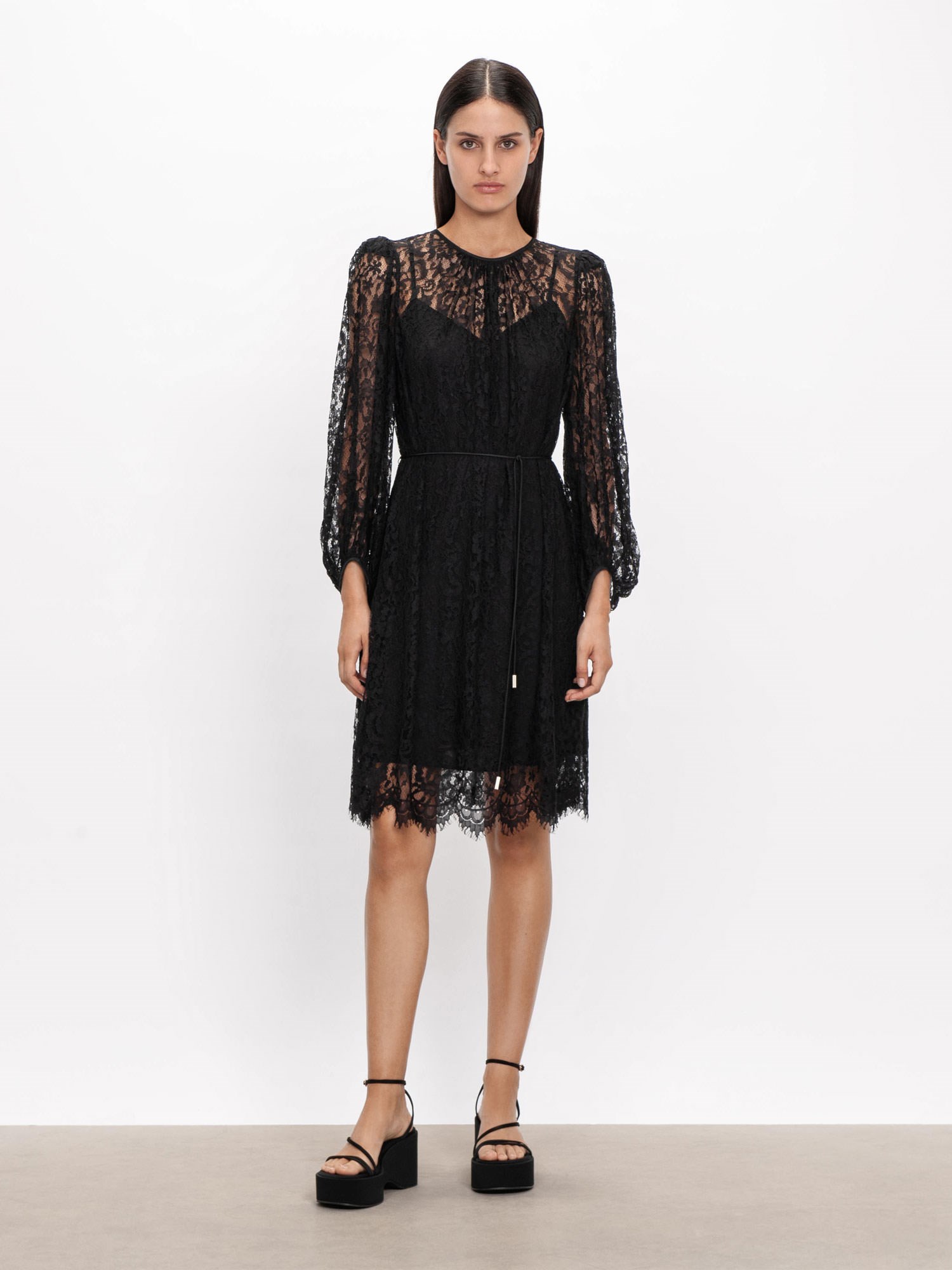 Scallop Lace Swing Dress | Buy Dresses Online - Veronika Maine