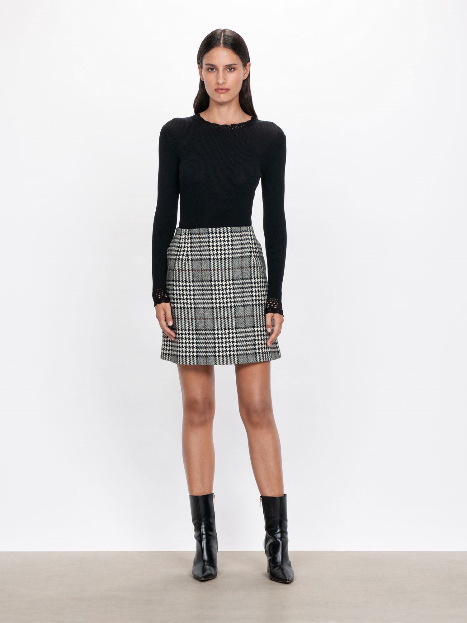 Glen Plaid Mini Skirt | Buy Skirts Online - Veronika Maine